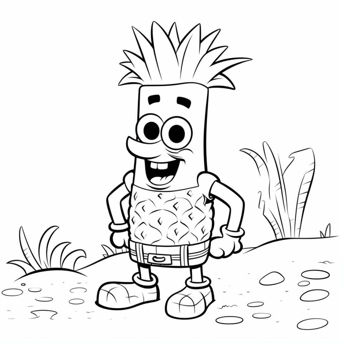 Spongebob coloring pages