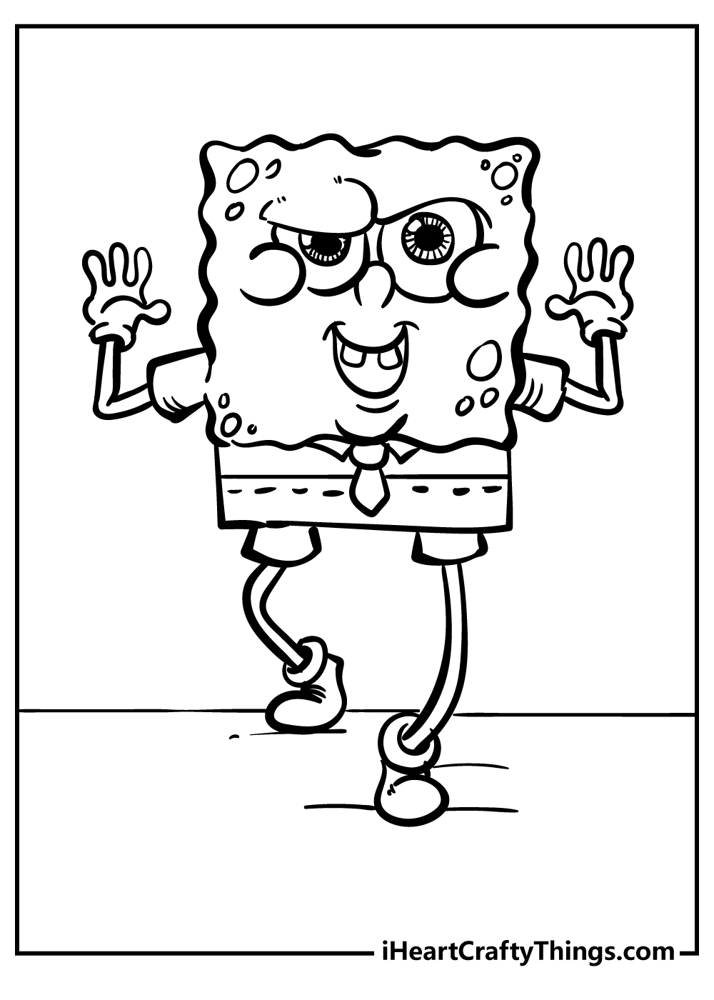 Spongebob coloring pages free printables