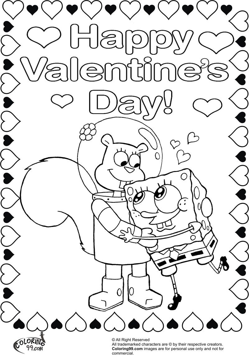 Spongebob valentines day coloring pages â through the thousands of pictures on the netâ valentine coloring pages valentines day coloring page valentine coloring