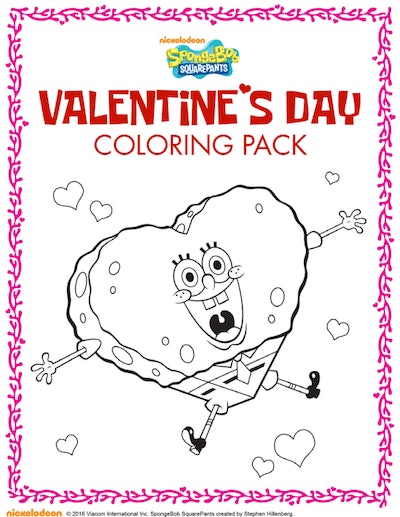 Free valentines day coloring printables worksheets for kids