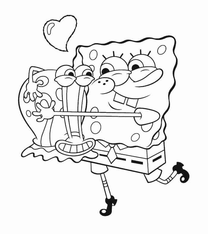 Spongebob coloring pages