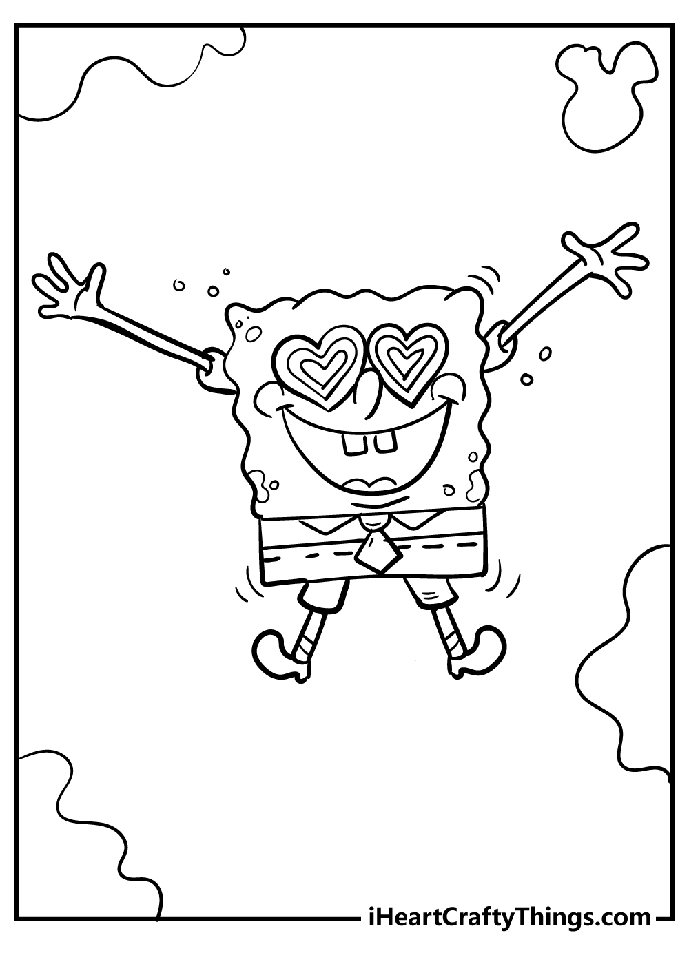 Spongebob coloring pages free printables