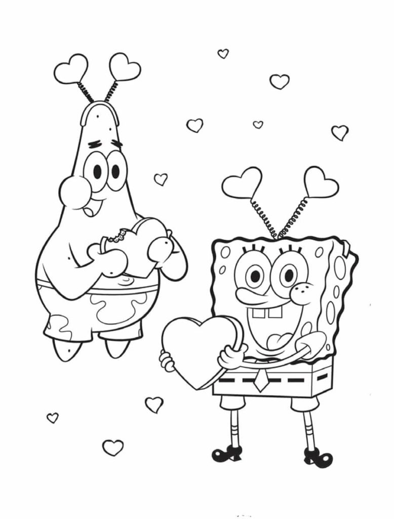 Spongebob coloring pages