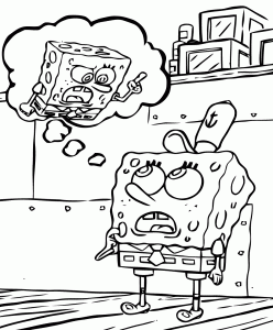 Spongebob coloring pages to download for free