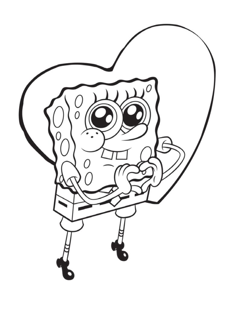 Spongebob coloring pages