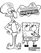 Spongebob coloring pages to print