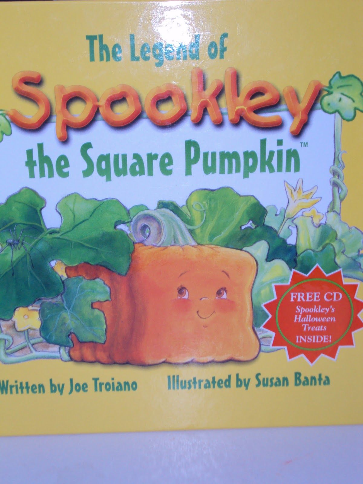 Time for play spookley the square pumpkin