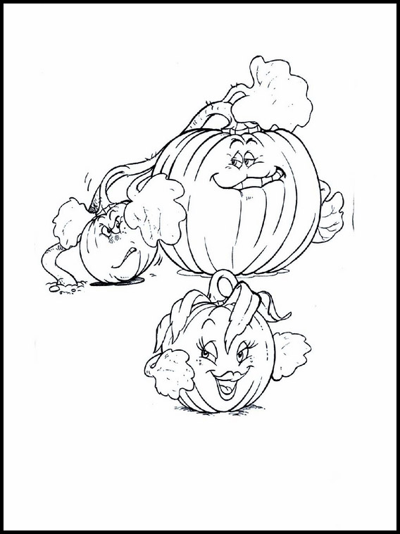 Colouring spookley the square pumpkin