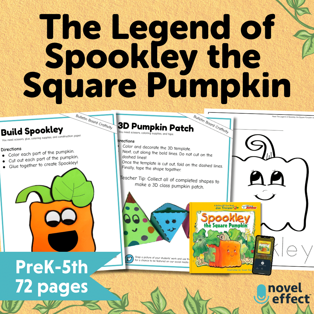 The legend of spookley the square pumpkin activities