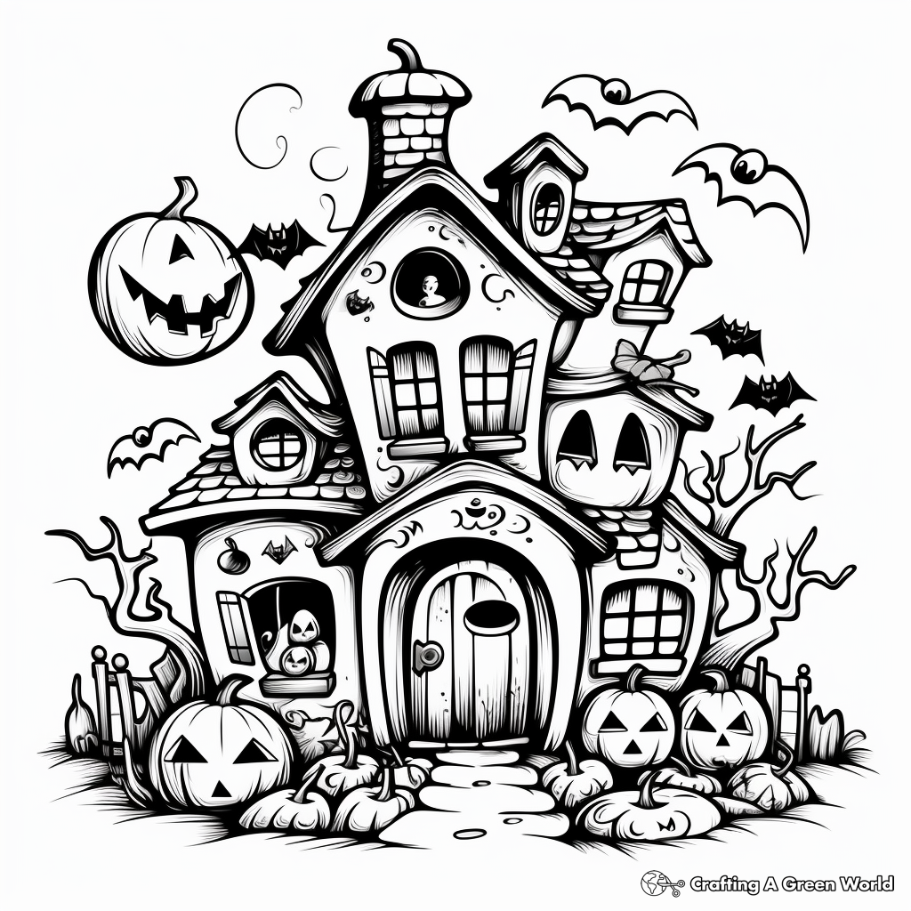 Halloween coloring pages