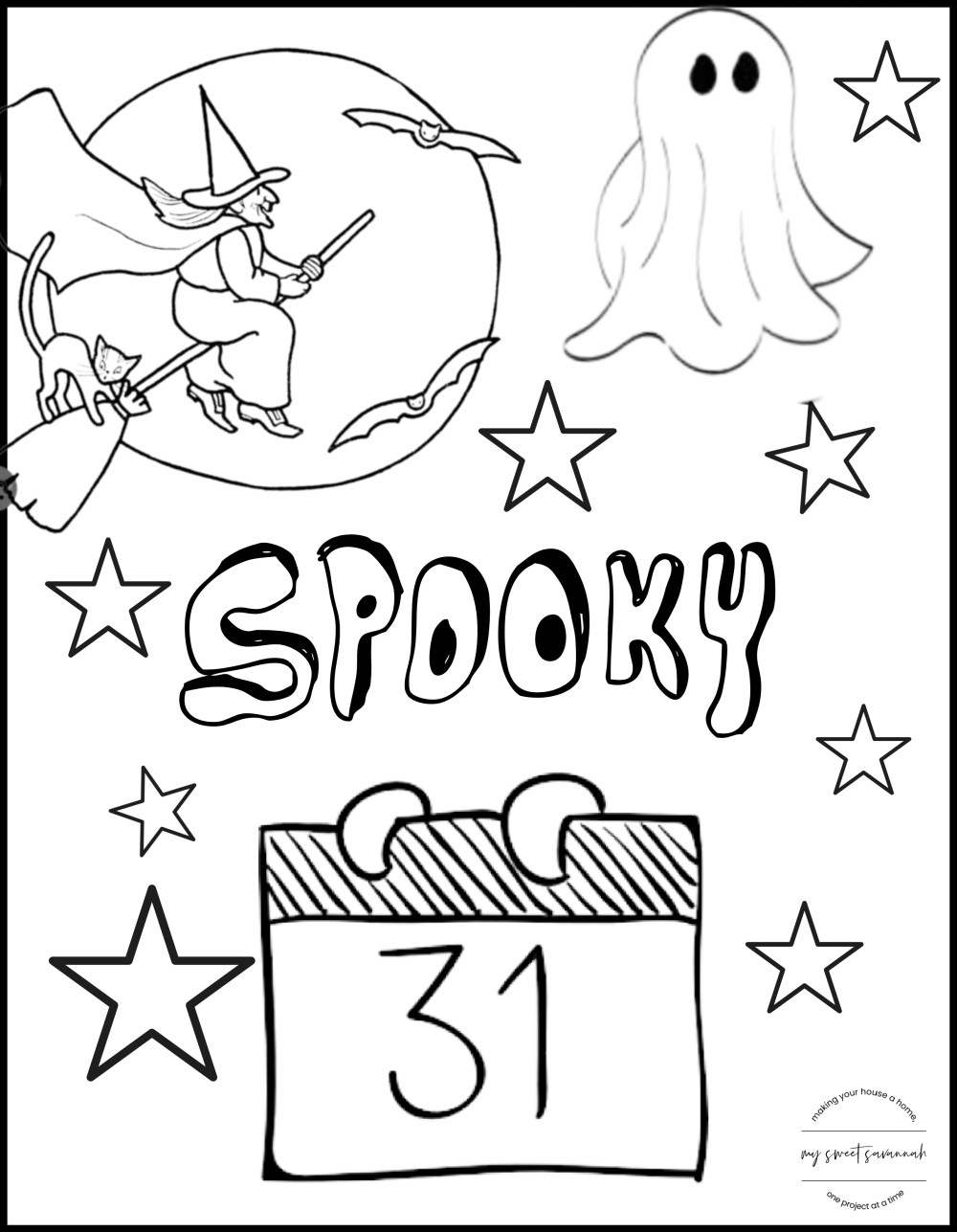 Halloween coloring pages