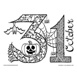 Spooky fun and creative halloween coloring pages and books