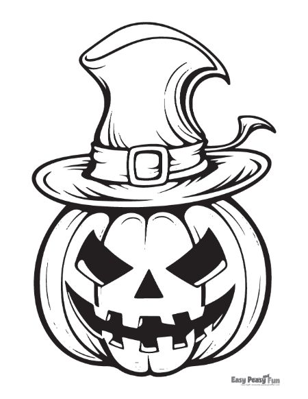 Printable jack olantern coloring pages â sheets