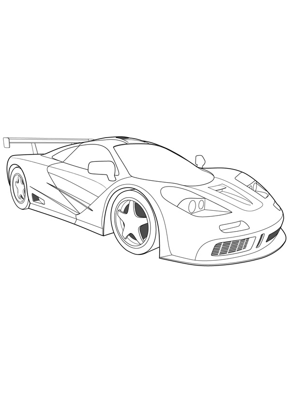 Coloring pages sports car coloring pages for kids