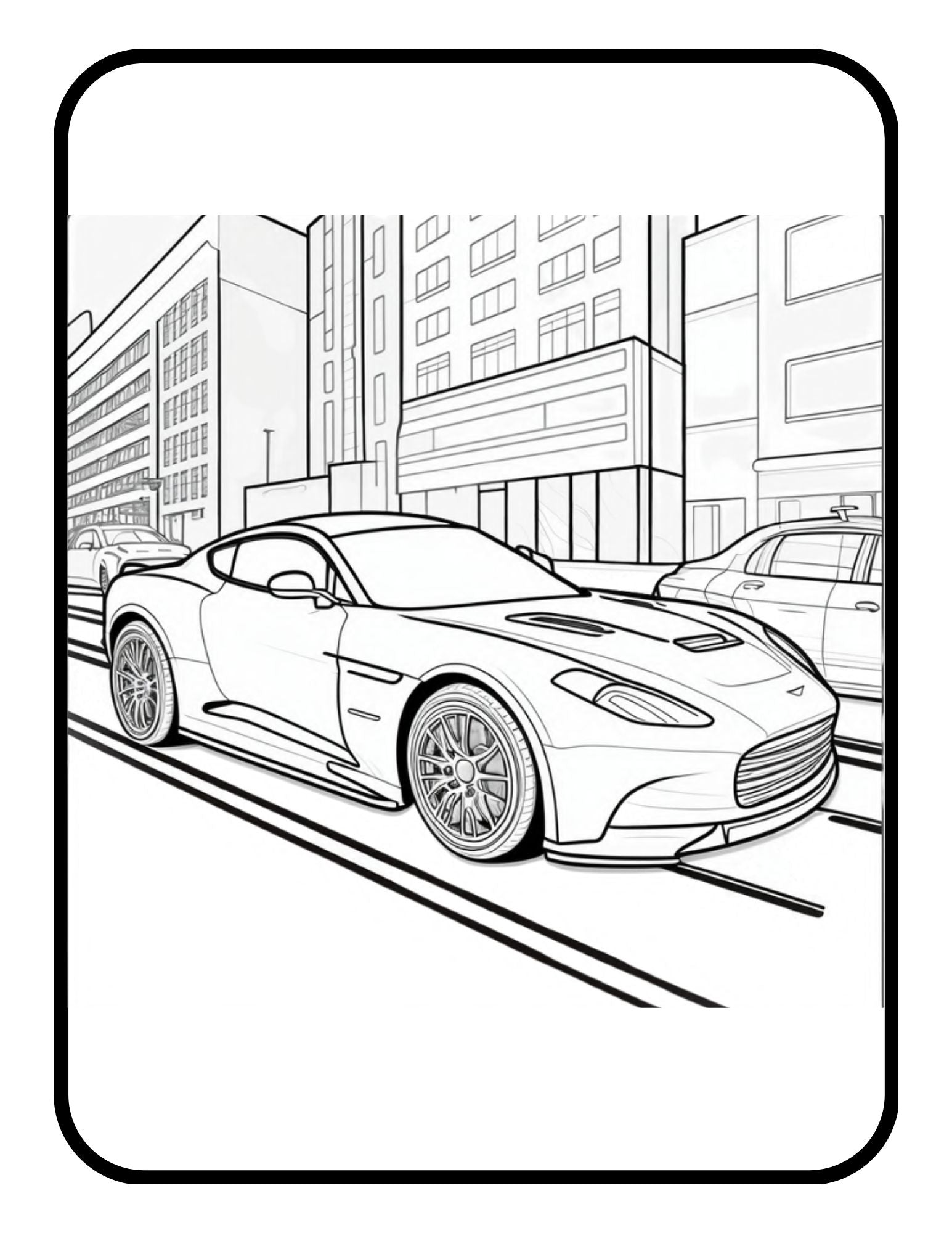 Exotic luxury cars race car coloring book dream luxury for men women k â mode art design