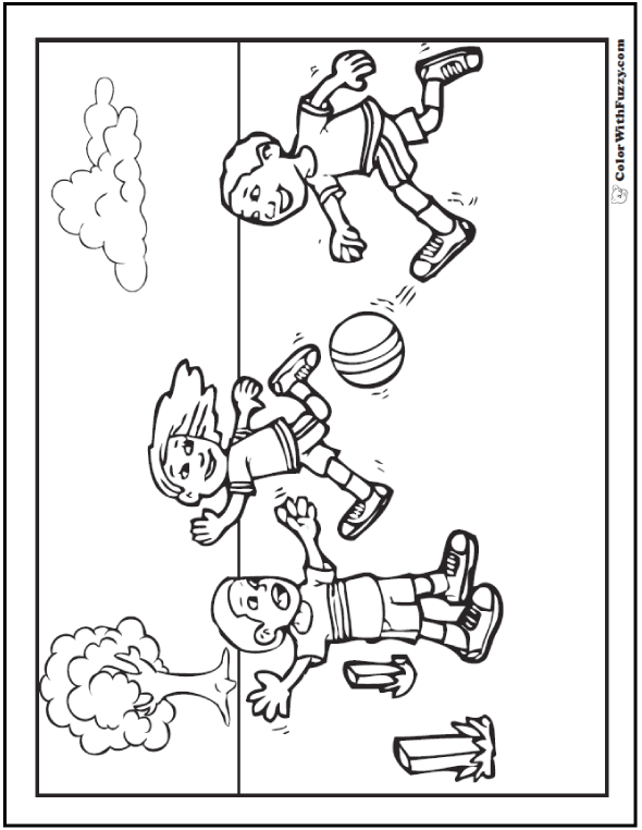 Sports coloring sheets â customize and print pdf