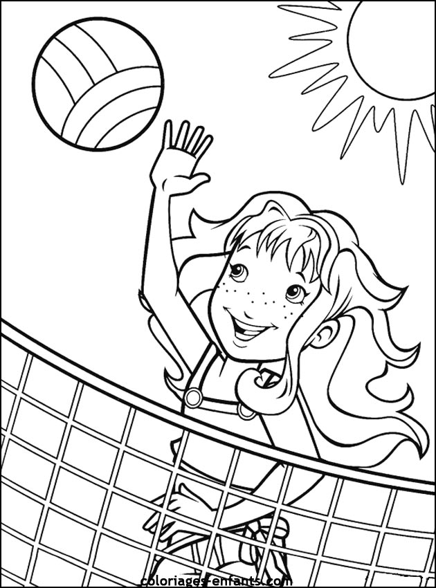 Free printable sports coloring pages for kids