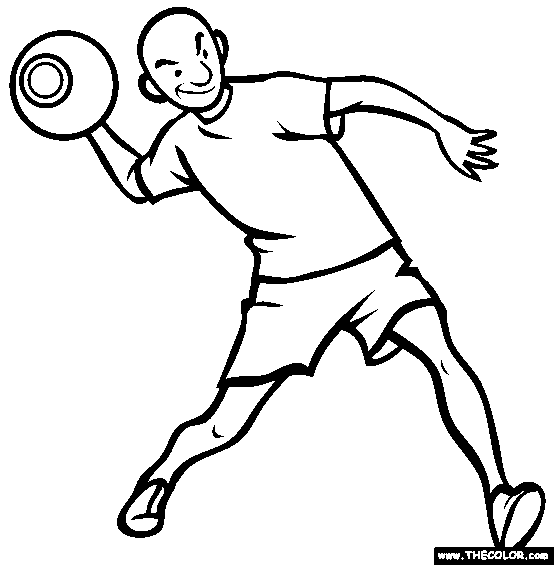 Sports online coloring pages