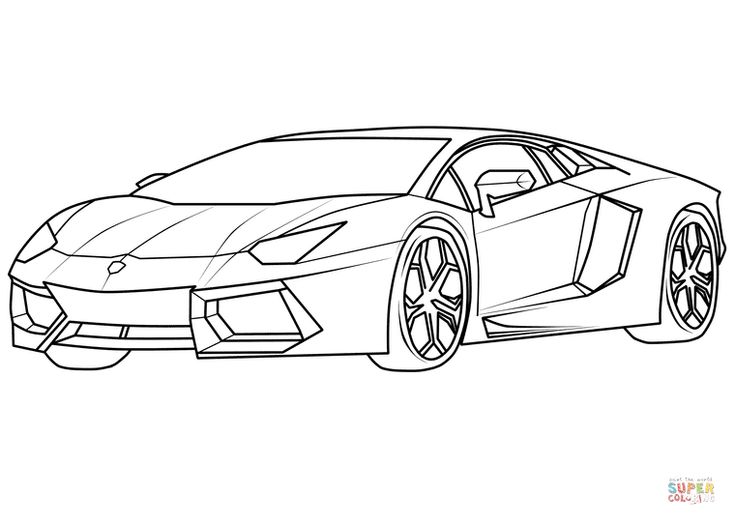 Lamborghini aventador supercar coloring page free printable coloring pages best lamborghini lamborghini pictures cars coloring pages