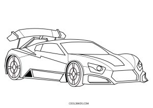 Free printable sports car coloring pages for kids