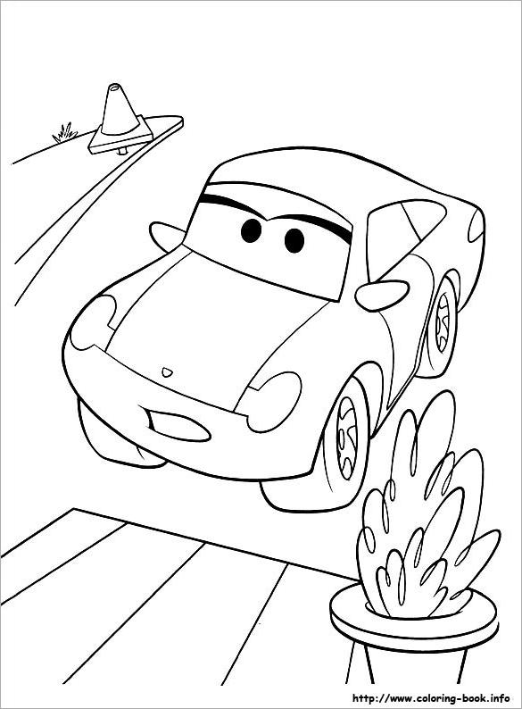 Car coloring pages