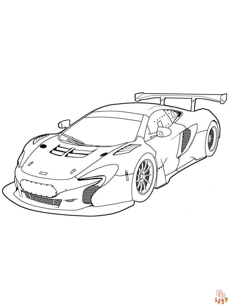 Printable mclaren coloring pages free for kids and adults