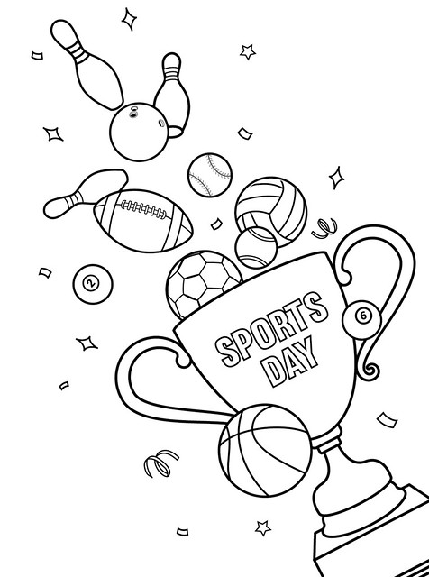 Sport coloring pages sport coloring pages free you can coâ