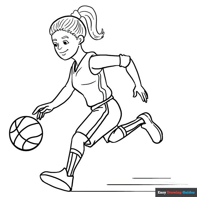 Free printable sports coloring pages for kids