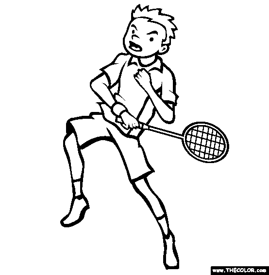 Sports online coloring pages