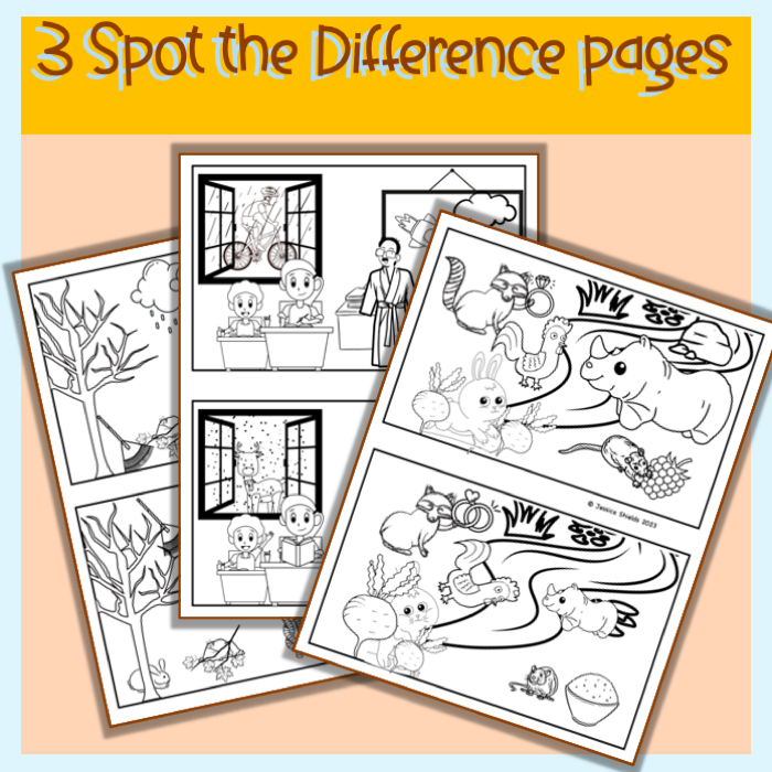 Initial r articulation spot the difference coloring sheets made by teachers