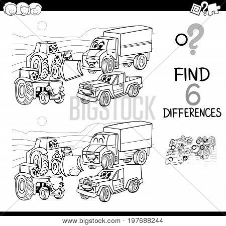 Spot difference cars vector photo free trial bigstock