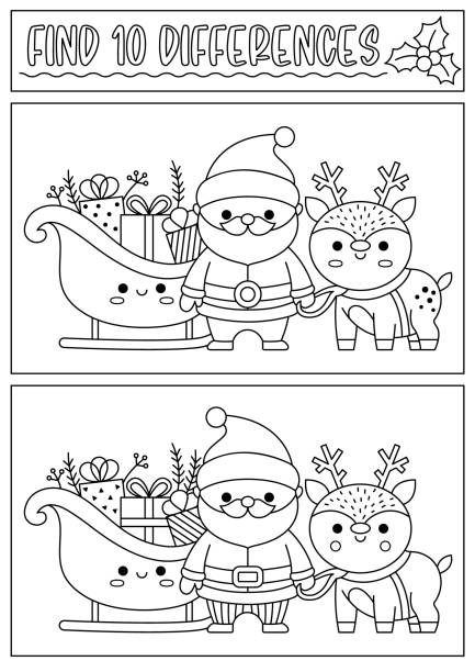 Spot the difference stock illustrations royalty