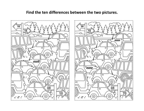 Adult spot the difference images â browse photos vectors and video