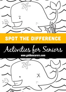 Spot the differences is a brain game for children and adults alike it involves identification of objects spatial analysis as well as short