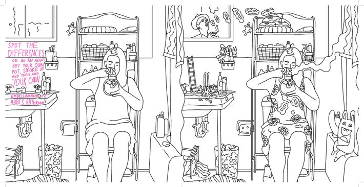 Photos the broad city coloring book by mike perry