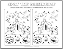 Free printable spot the difference picture puzzles print it free