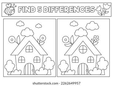 Find differences spring stock photos