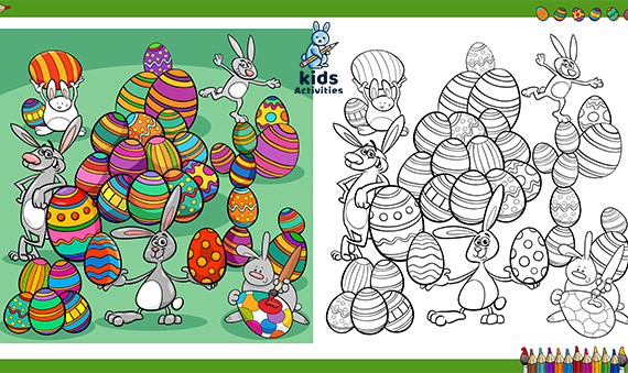 Free spring coloring pages for preschoolers â kids activities