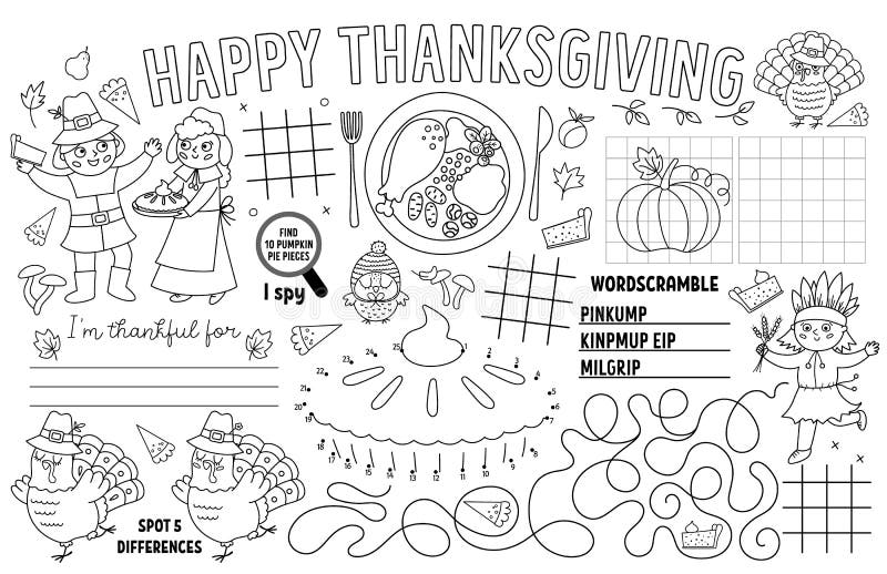 Spot difference thanksgiving stock illustrations â spot difference thanksgiving stock illustrations vectors clipart