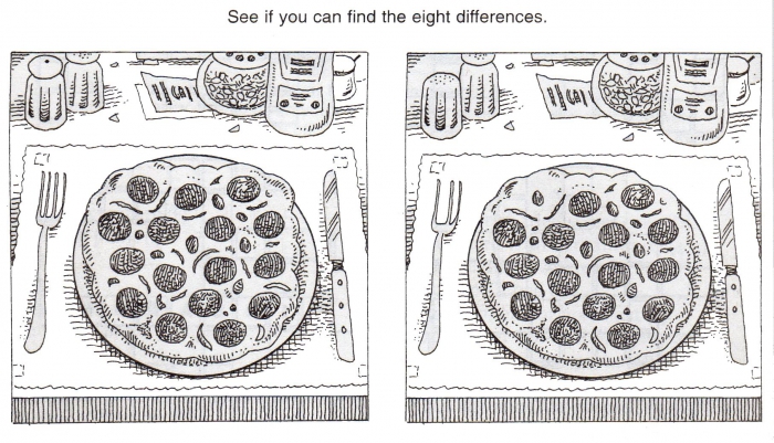 Find the difference picture puzzles worksheets