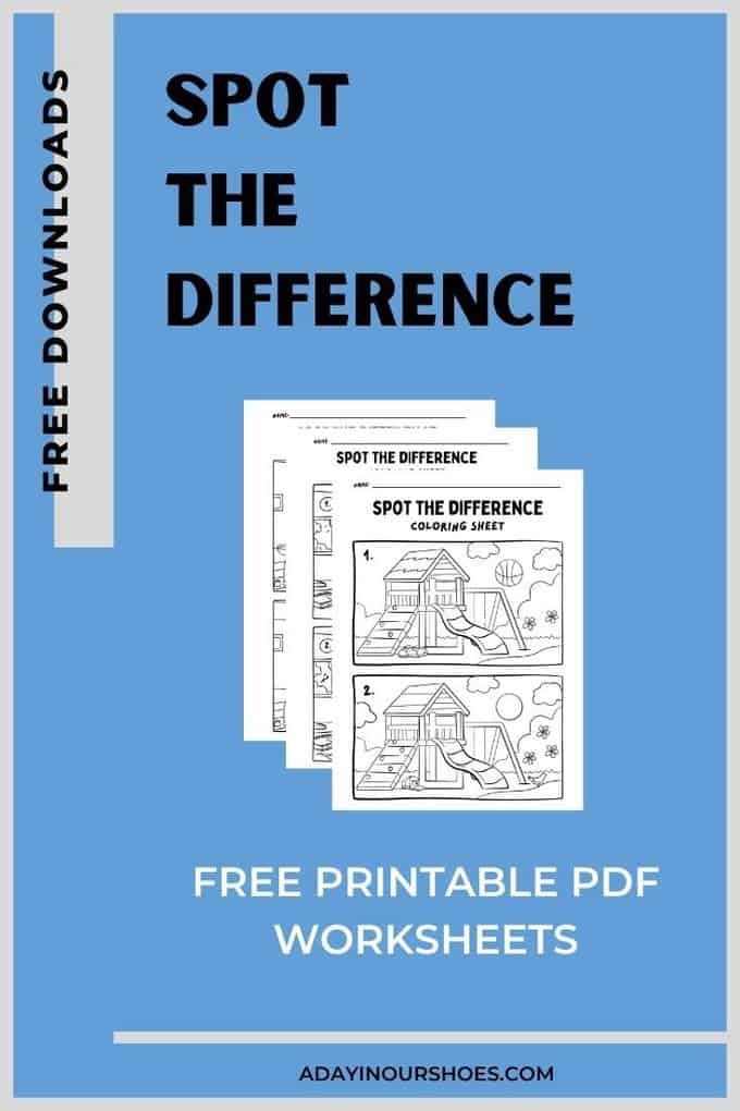 Lisa lightner on free spot the difference printable worksheets pdf