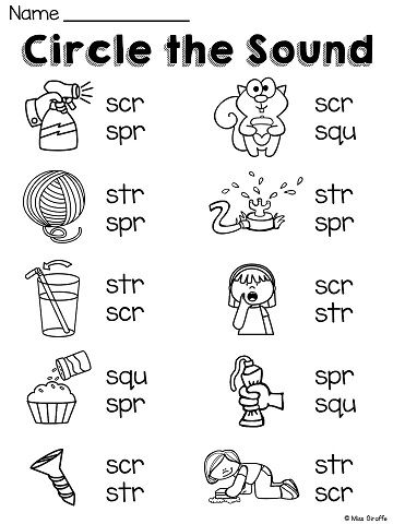 Letter blends trigraphs worksheets activities no prep blends worksheets letter blends consonant blends worksheets