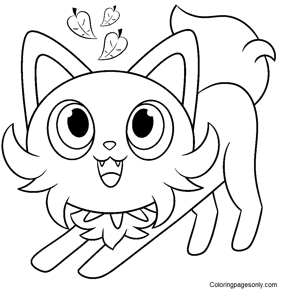 Sprigatito coloring pages printable for free download