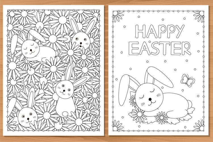 Spring coloring pages easter coloring pages