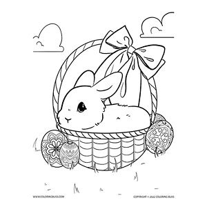 Download heart touching easter coloring pages and books