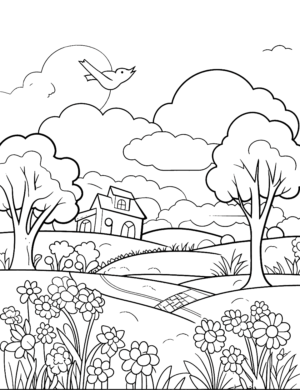 Easter coloring pages free printable sheets