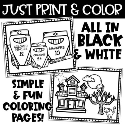 Coloring pages spring summer fall winter color sheets