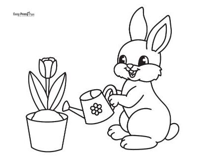 Spring coloring pages â printable coloring pages