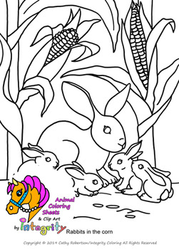 Garden coloring pages