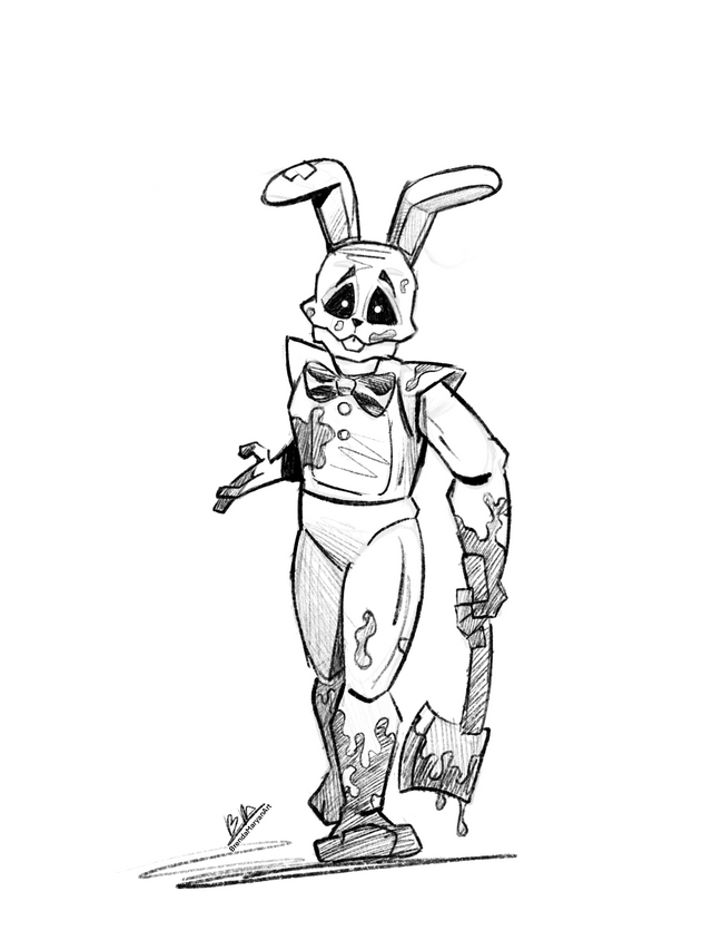 Spring bonnie rfivenightsatfreddys